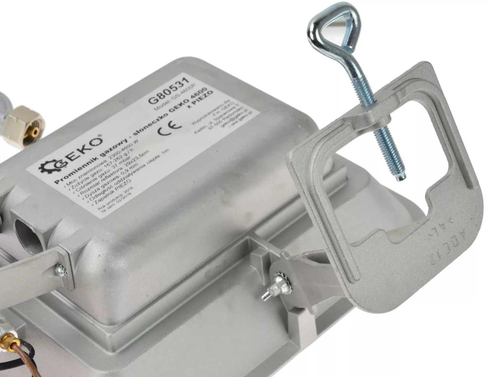 Promiennik grzewczy Geko 4600 (moc 2300 – 4600 W) | 