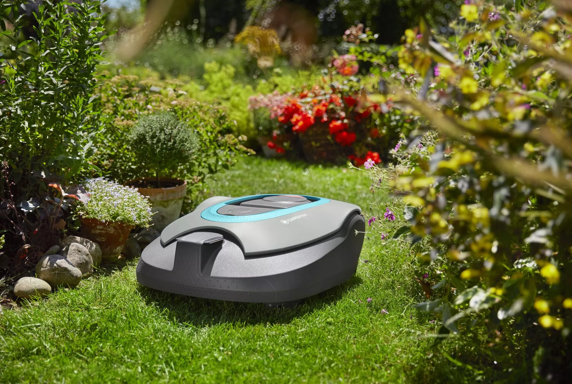 Robot koszący Gardena R160 Li Sileno+