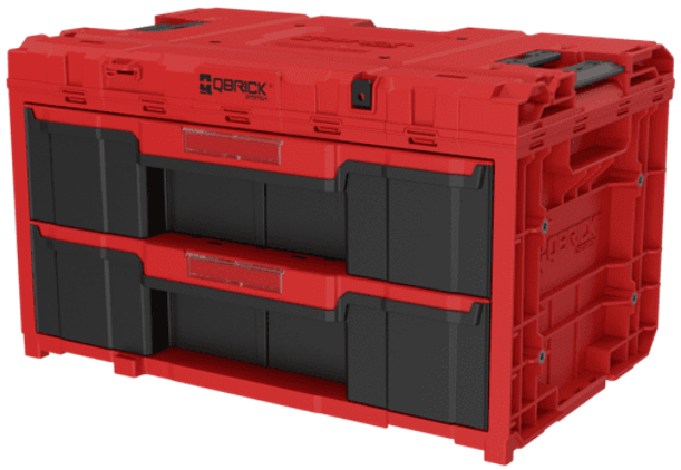 Skrzynka narzędziowa Qbrick System One Drawer 2 Toolbox 2.0 Red Ultra HD Custom