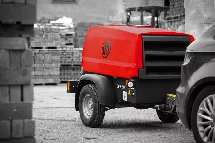 Sprężarka na podwoziu Chicago Pneumatic CPS 2.0-7 Red Rock 