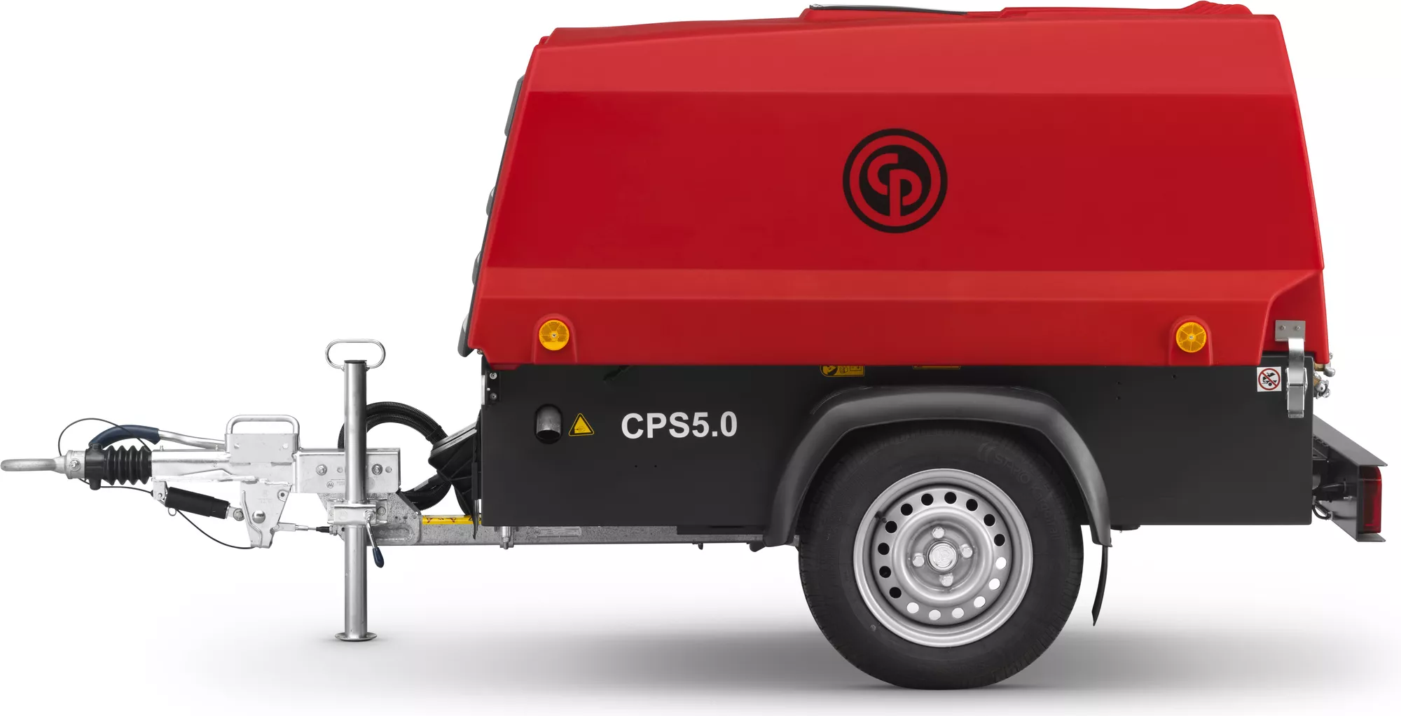 Sprężarka na podwoziu Chicago Pneumatic CPS 5.0 Red Rock 