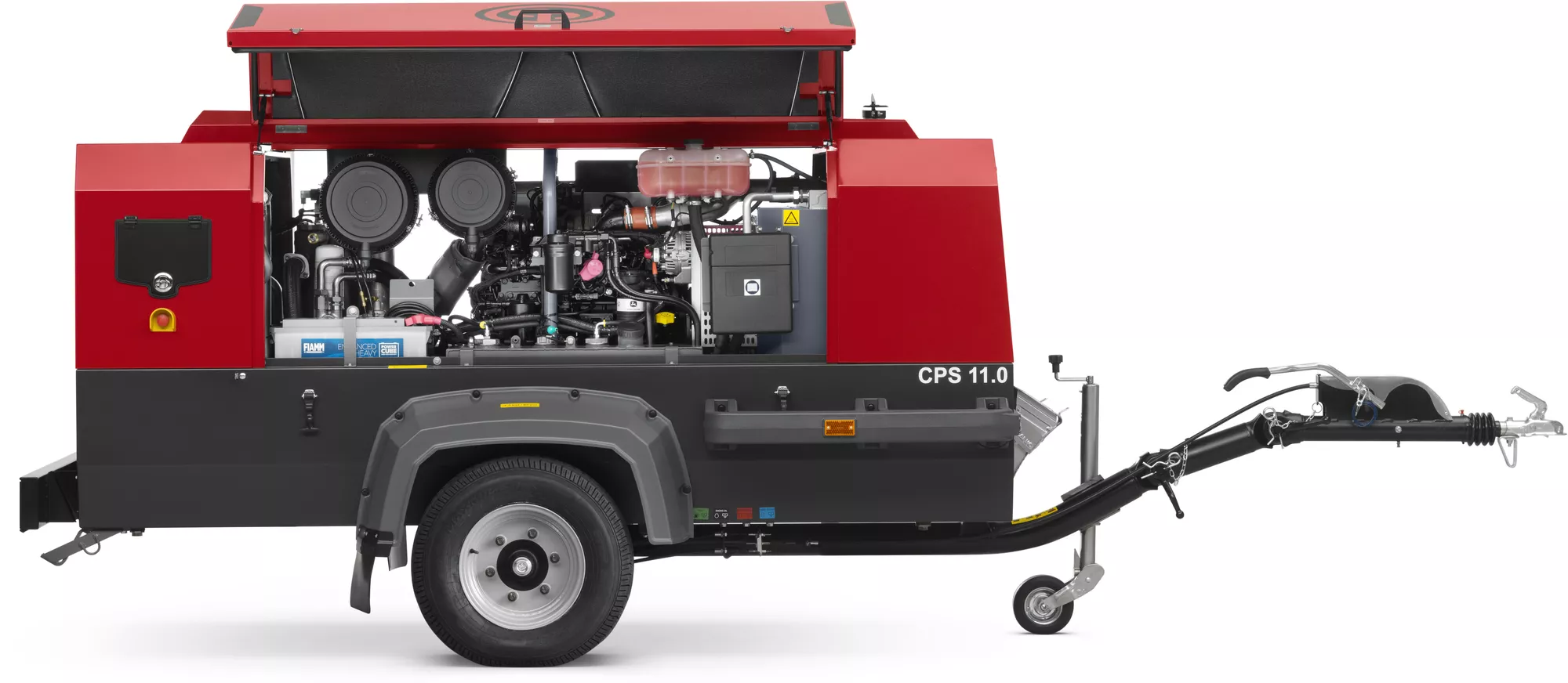Sprężarka śrubowa na podwoziu Chicago Pneumatic CPS 11-10 