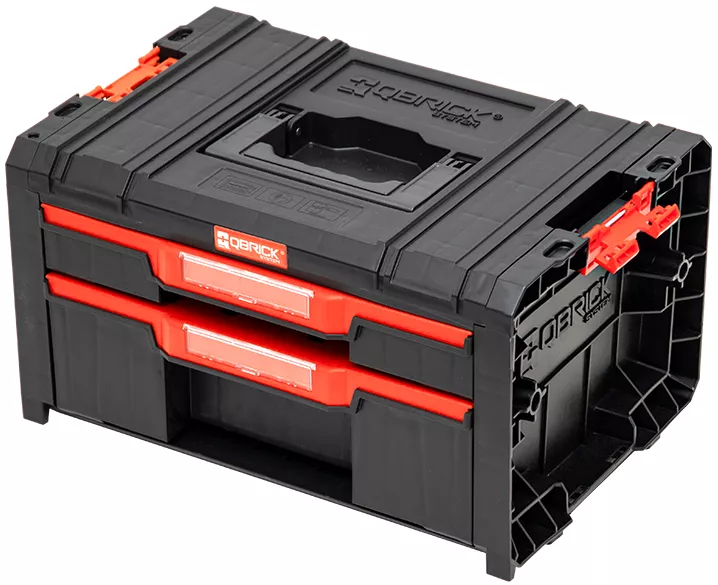 Szafka z organizerami Qbrick System PRO Drawer 2 Toolbox Basic | 