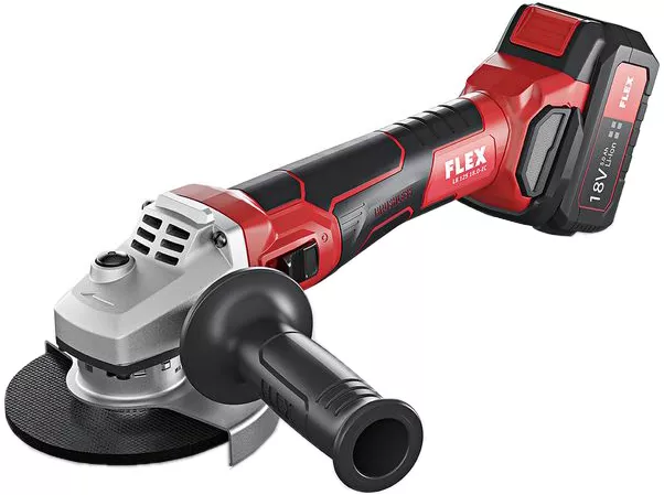 Szlifierka kątowa Flex LB 125 18.0-EC walizka, akumulat | 