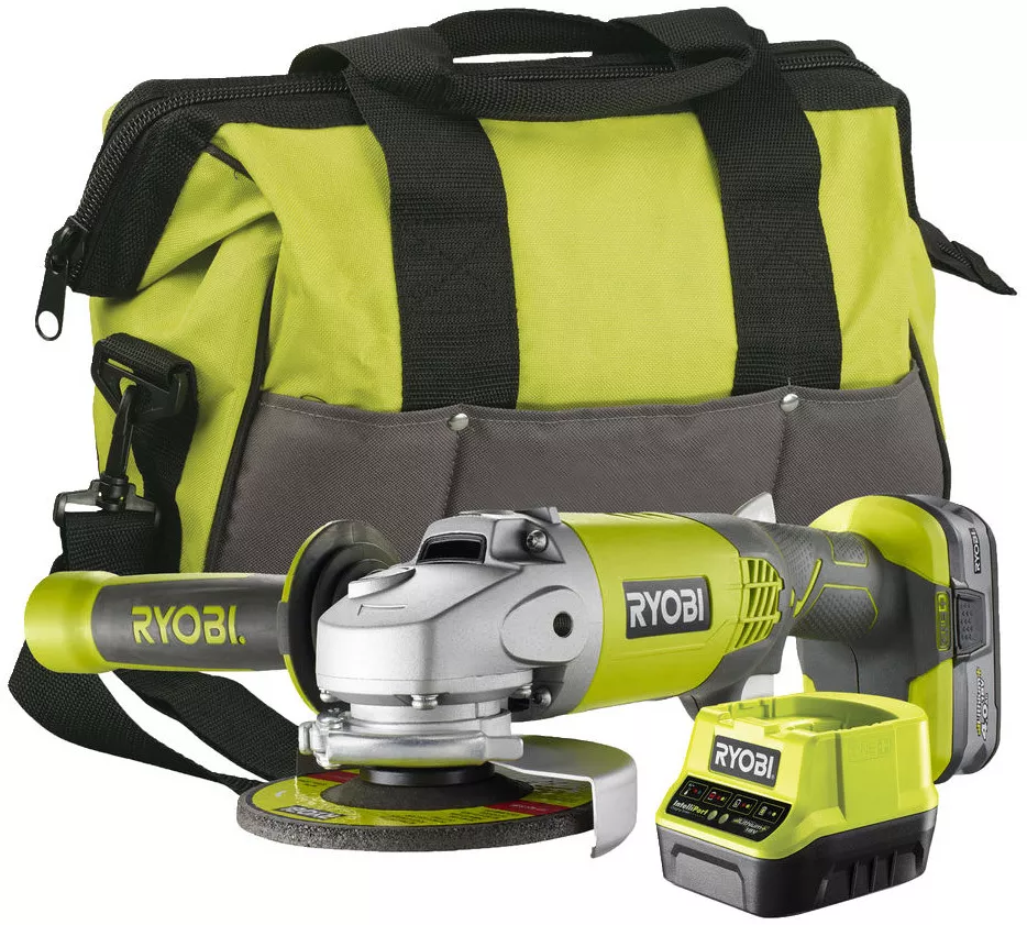 Szlifierka kątowa Ryobi R18AG-140S 18 V
