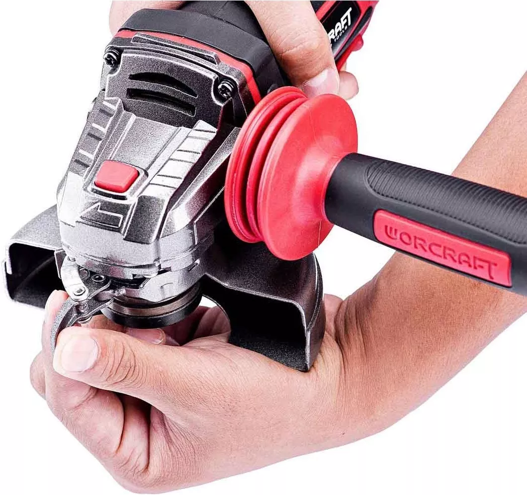 Szlifierka kątowa Worcraft 20 V CAG-S20Li-125