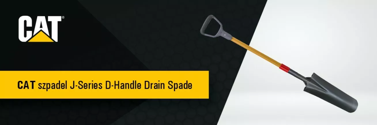 Szpadel Caterpillar J-Series D-Handle Drain