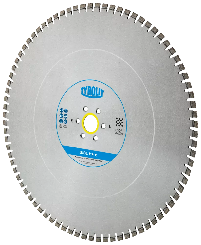 Tarcza diamentowa Tyrolit Premium WSL 750 x 3,9 mm