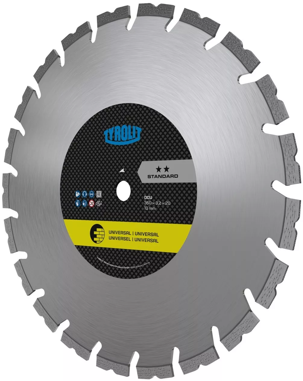 Tarcza diamentowa Tyrolit Standard DCU 350 x 3 mm