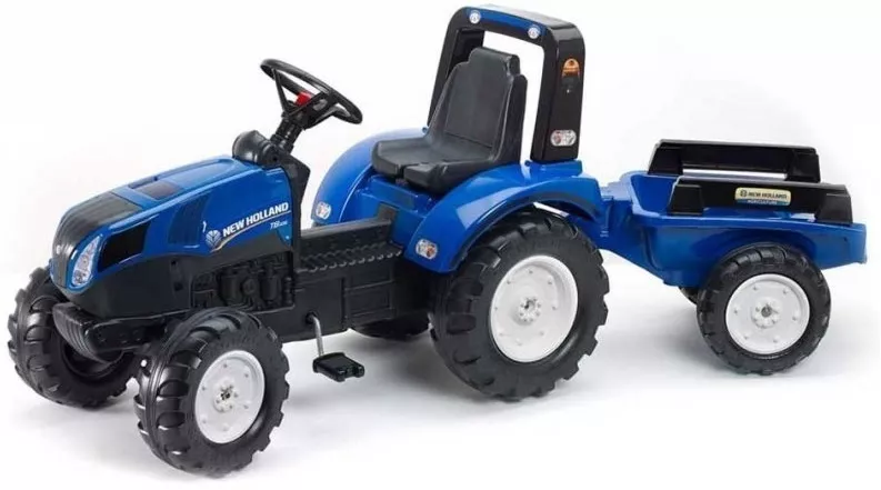 Traktor New Holland na pedały Falk  mini