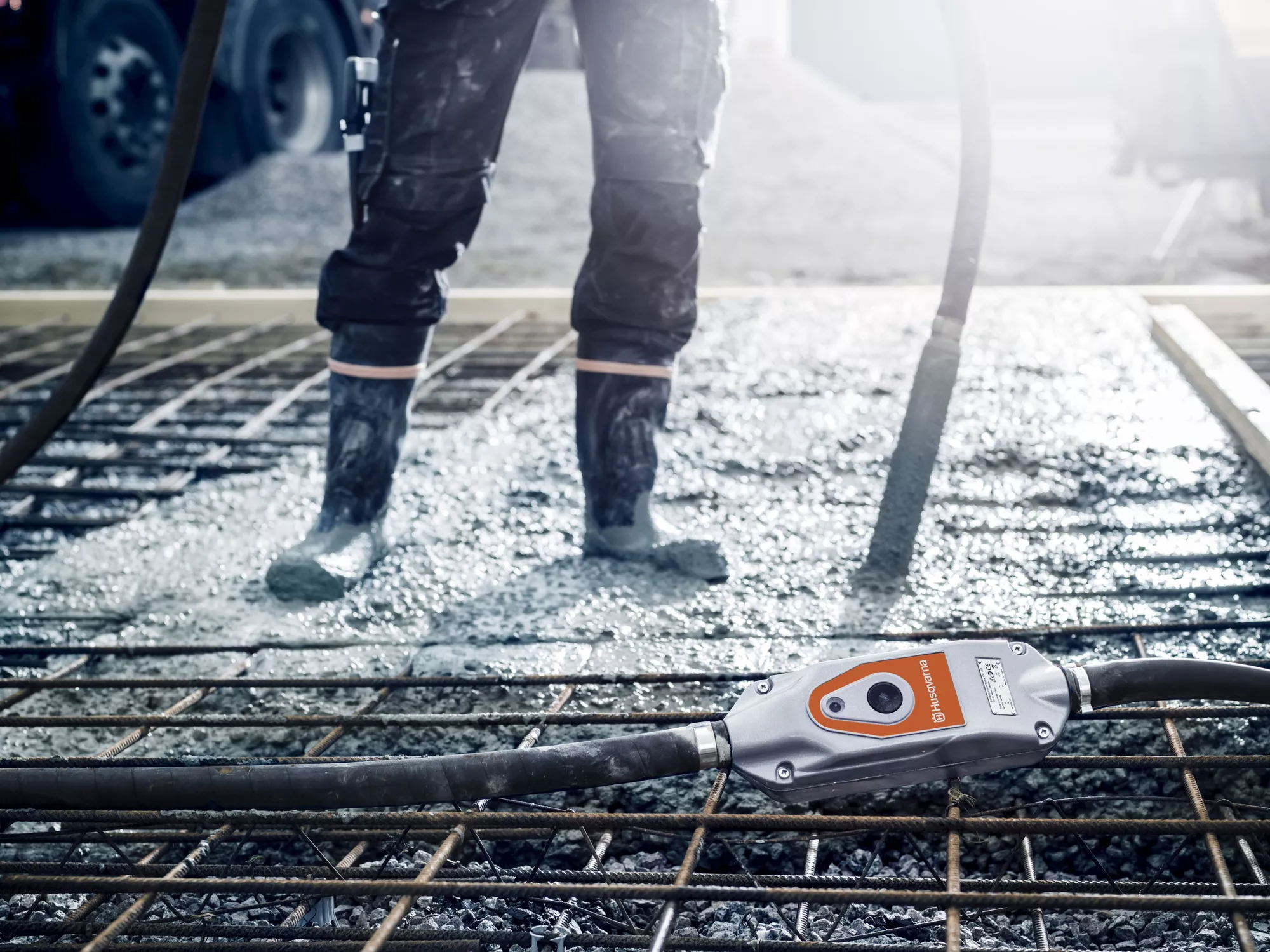 Wibrator Husqvarna Smart65 (wałek 5 m, buława 65 mm) 