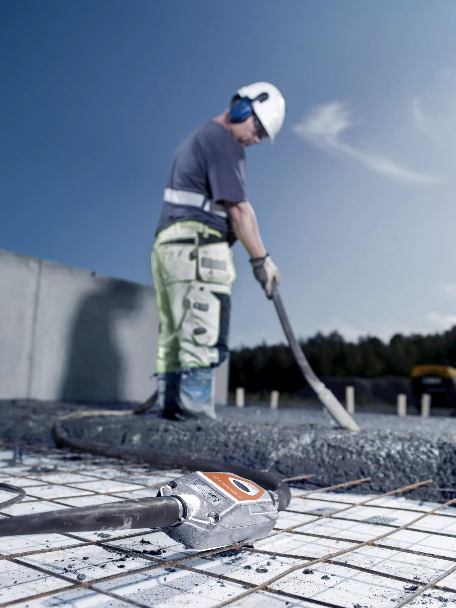 Wibrator Husqvarna Smart65 (wałek 5 m, buława 65 mm) 
