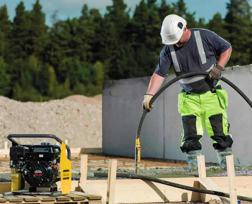 Wibrator Husqvarna Vibrastar40 (wałek 5 m buława 40 mm) 