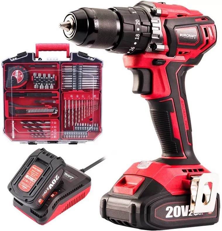 Wiertarko-wkrętarka Worcraft CHD-S20LiBAT