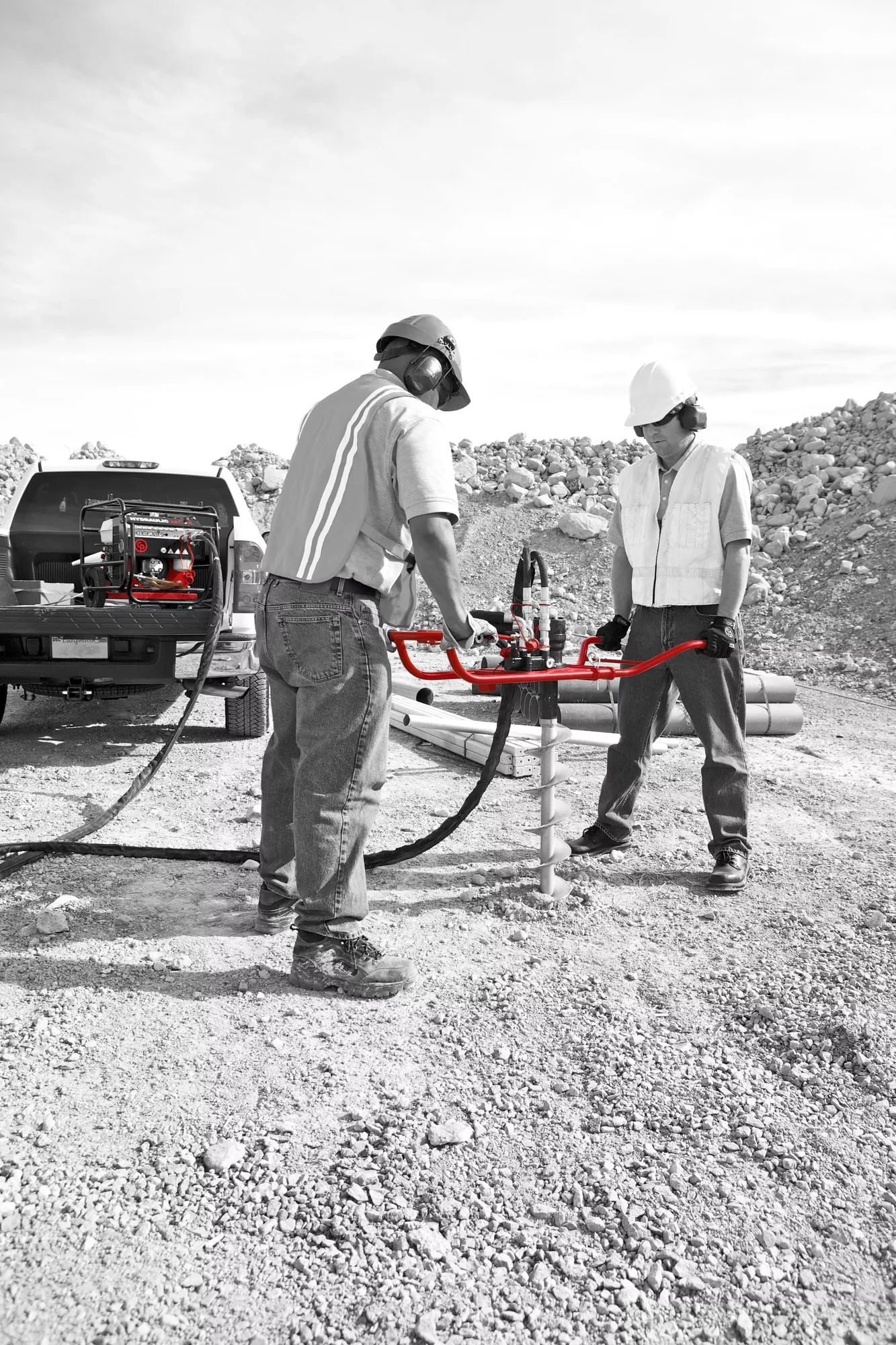 Wiertnica hydrauliczna ziemna Chicago Pneumatic PHB 3-14 