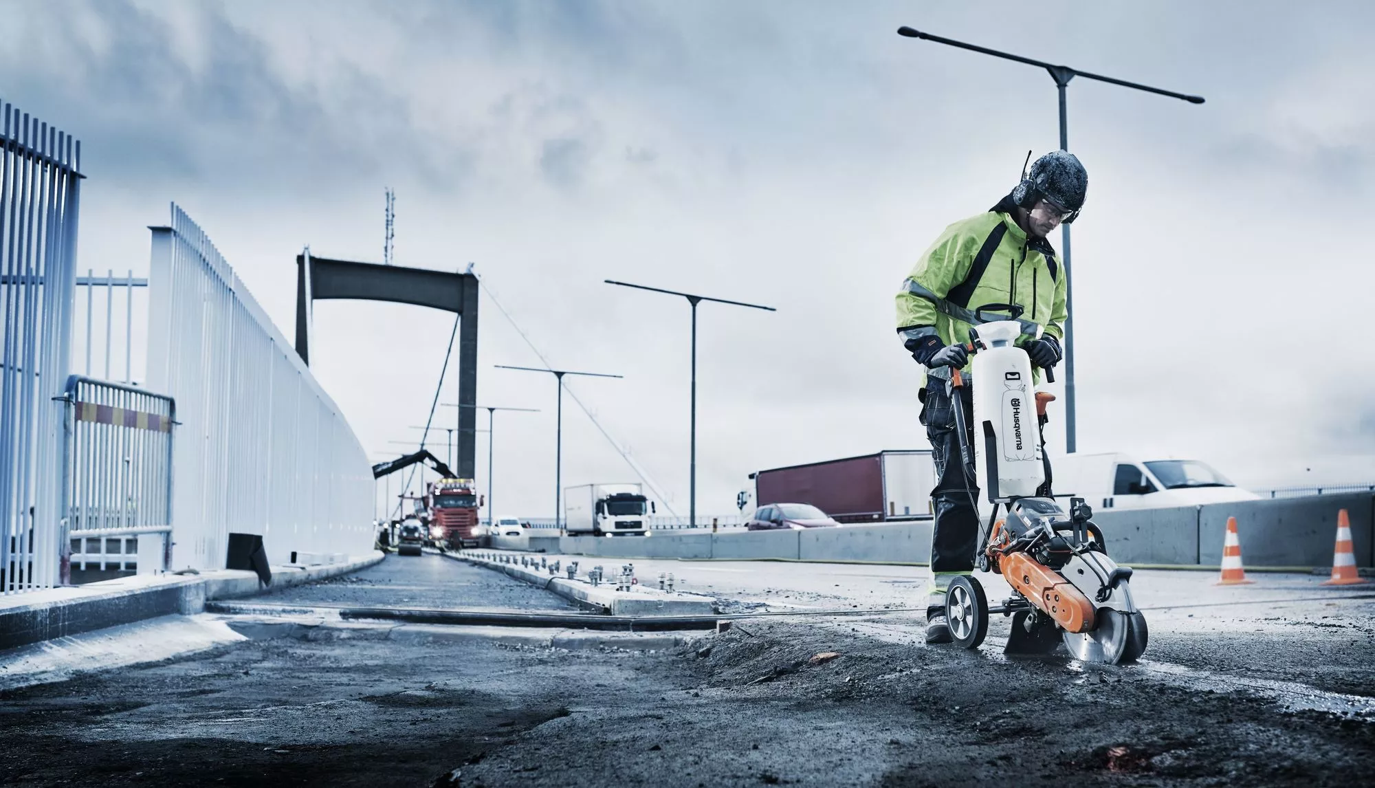 Wózek do przecinarki ręcznej Husqvarna KV 7
