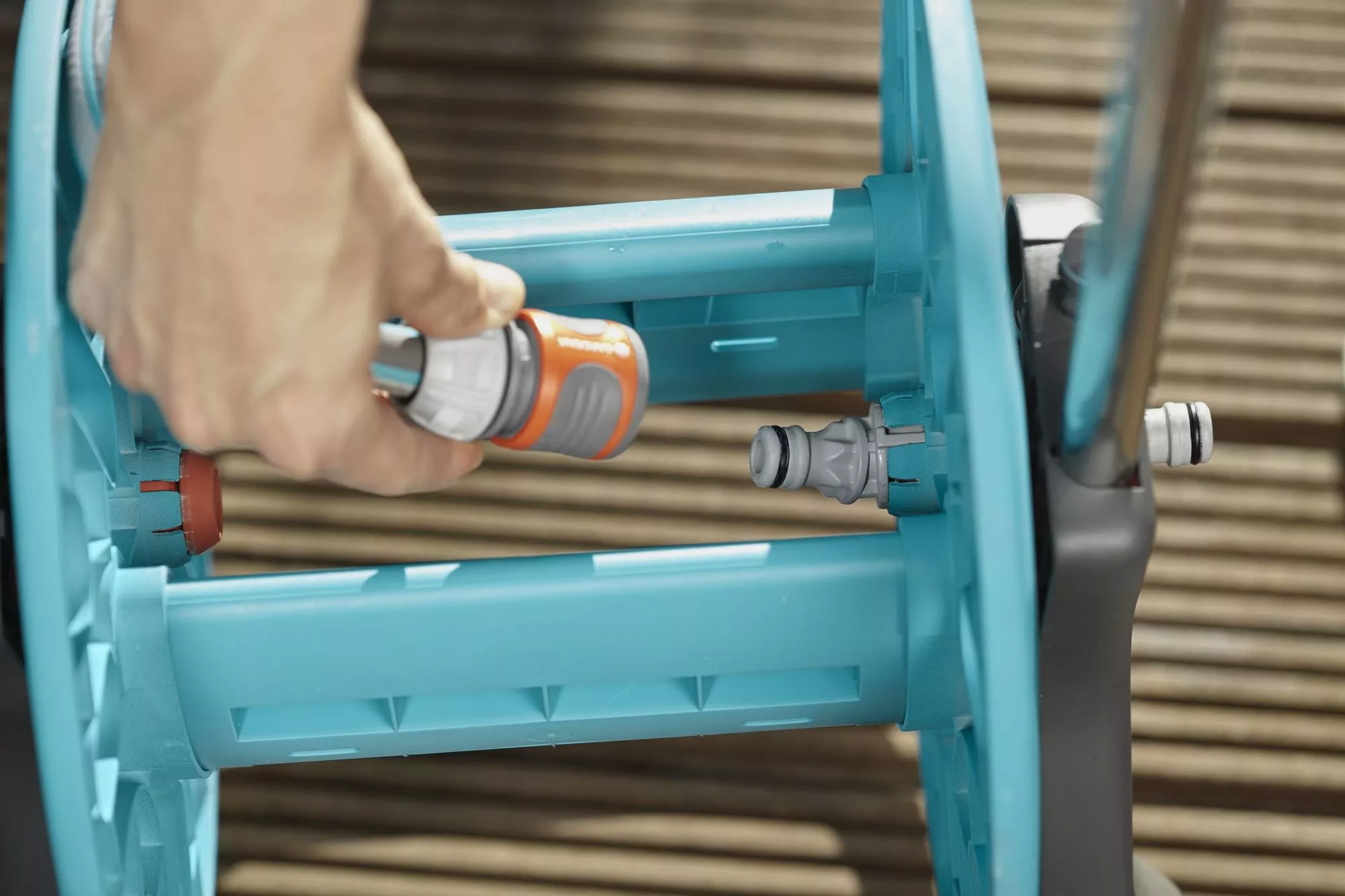 Wózek na wąż Gardena AquaRoll S ▷ 