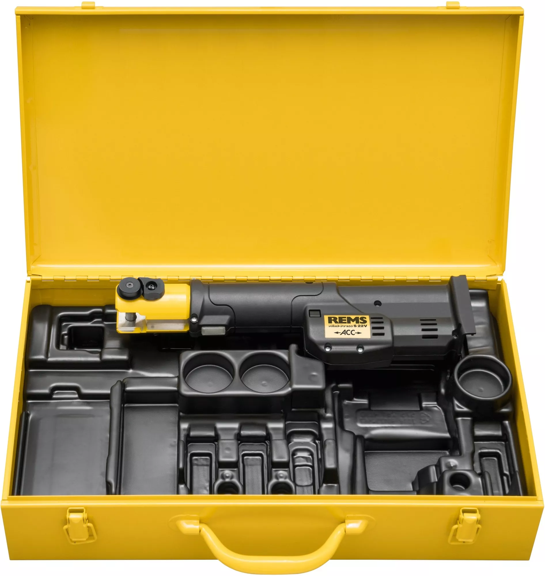 Zaciskarka promieniowa do rur Rems S 22 V Basic-Pack | 