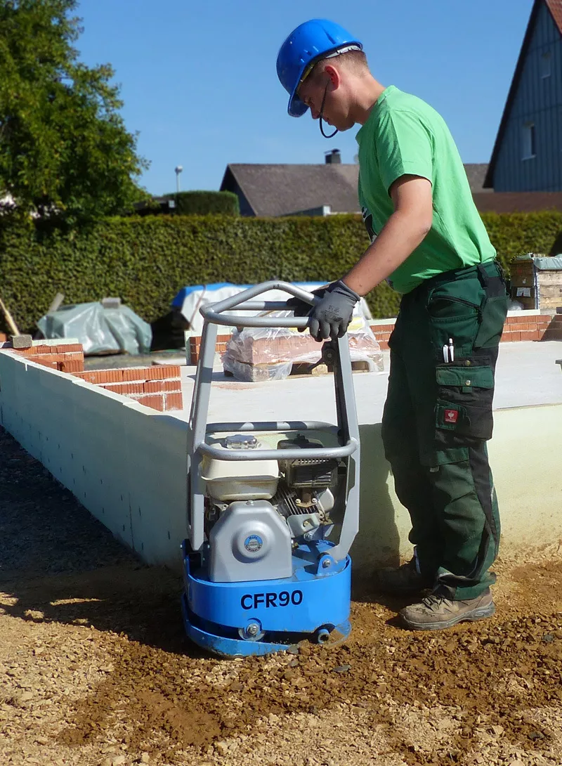 Zagęszczarka jednokierunkowa (okrągła) 90 kg Weber CFR 90, 430 mm, Honda GX 160