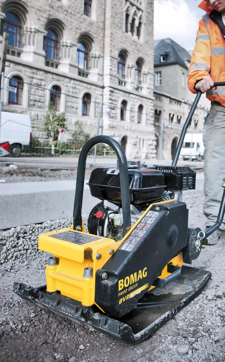 Zagęszczarka jednokierunkowa Bomag BVP 18/45