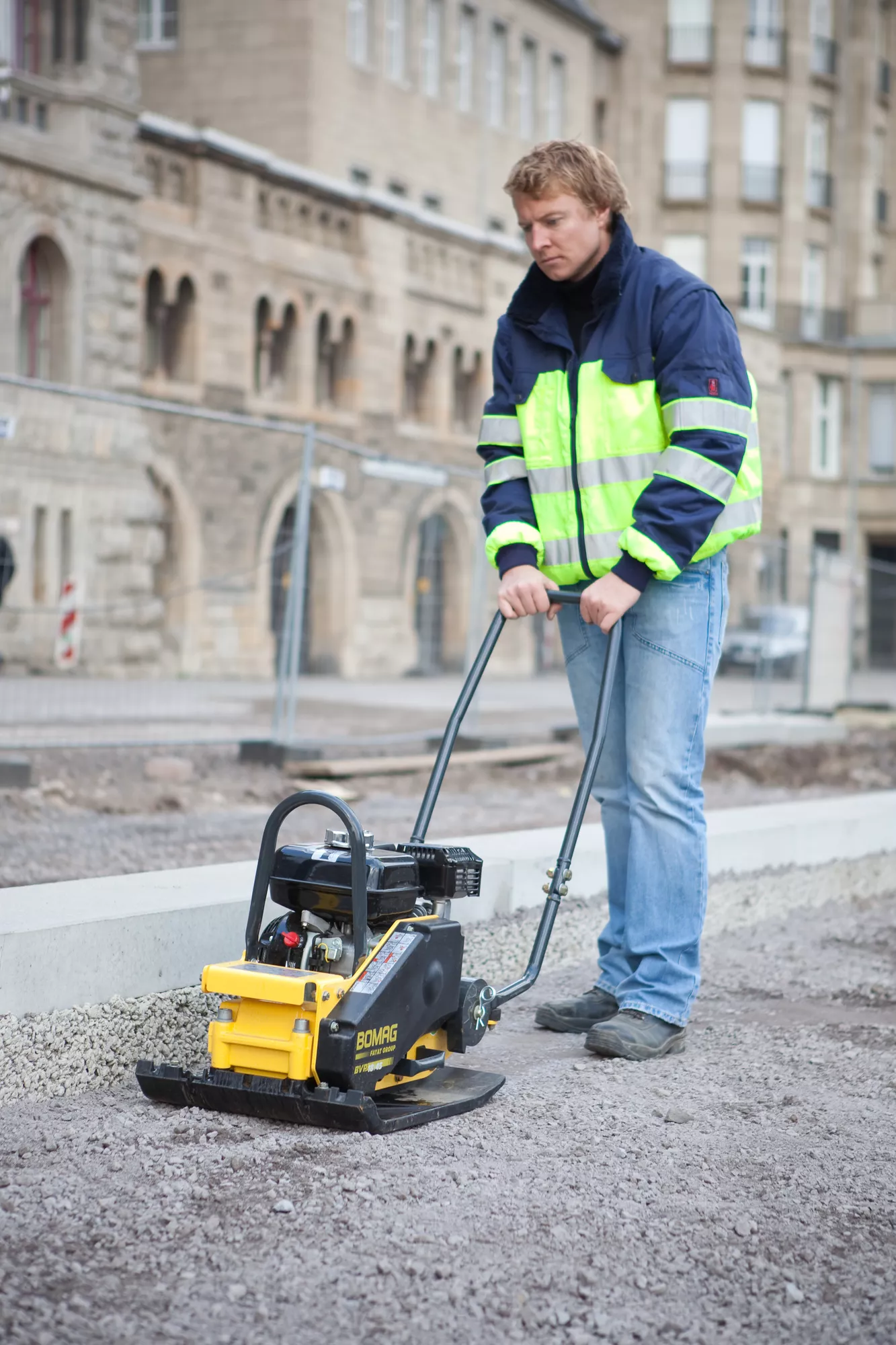 Zagęszczarka jednokierunkowa Bomag BVP 18/45