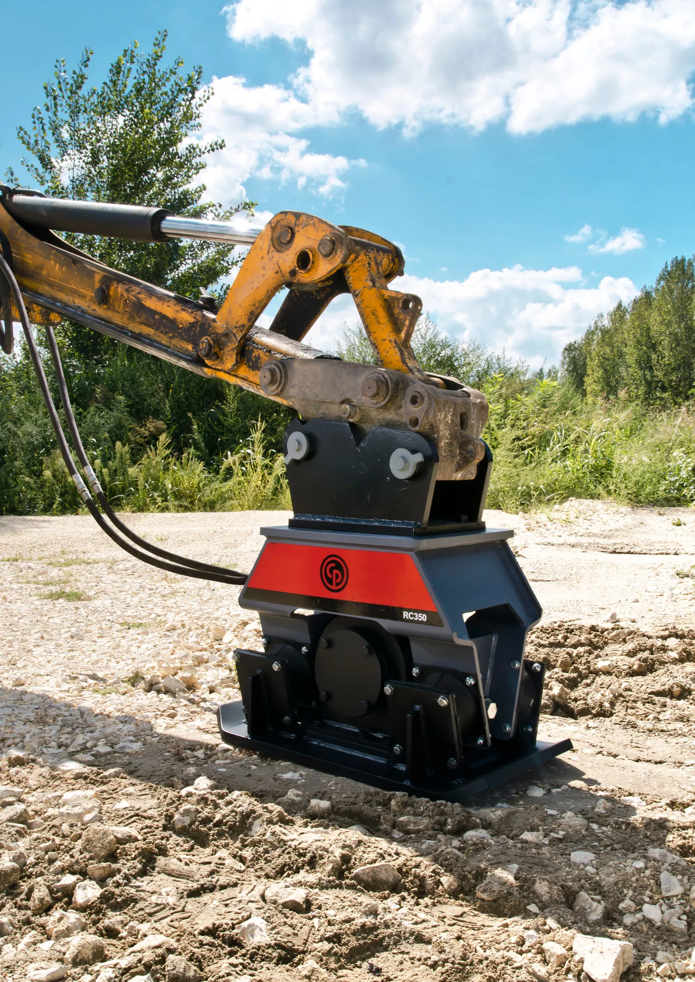 Zagęszczarka podwieszana Chicago Pneumatic RC 350  