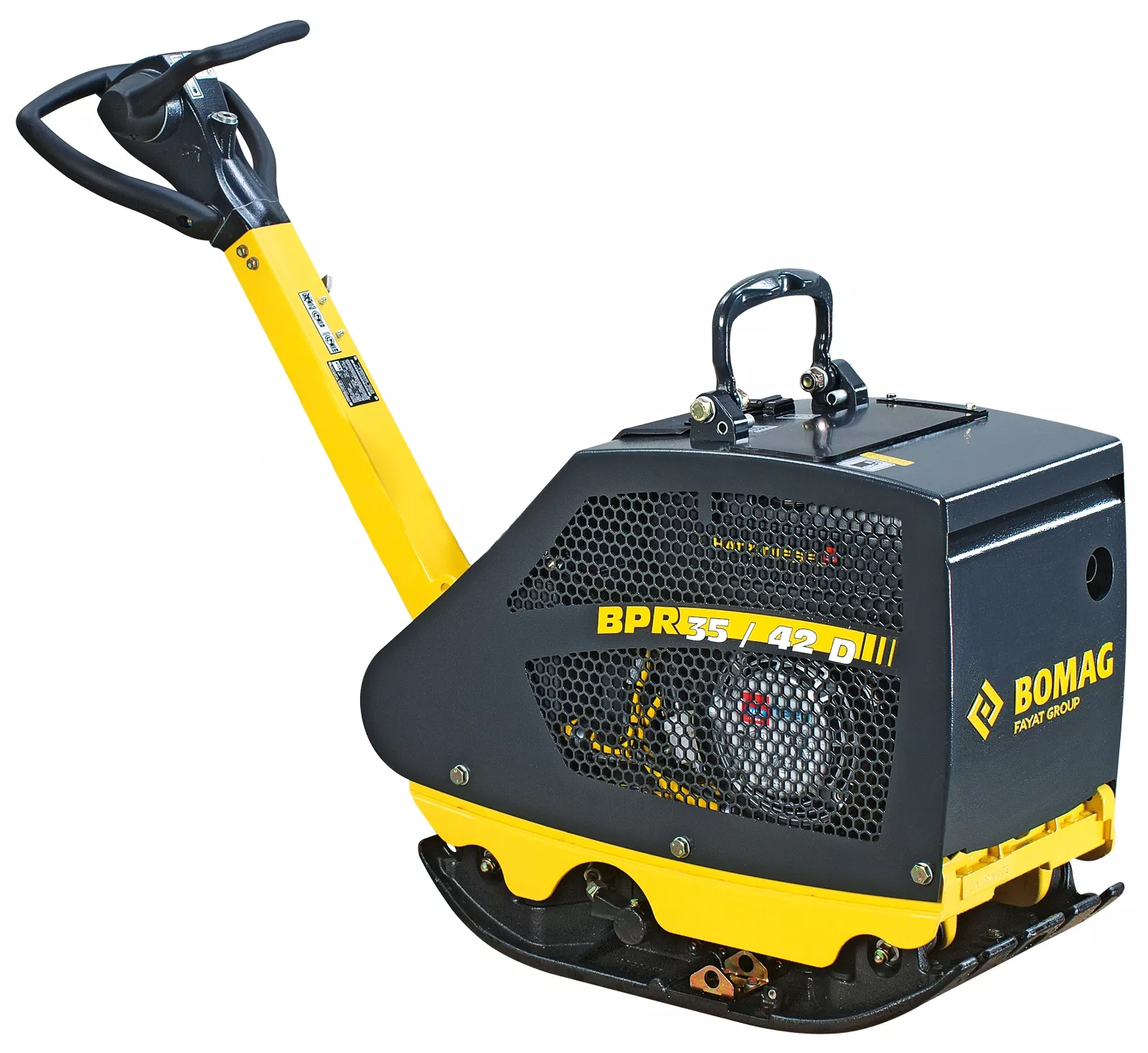 Zagęszczarka rewersyjna 210 kg Bomag BPR 35/42 D/H, rozruch ręczny, Hatz 1B20