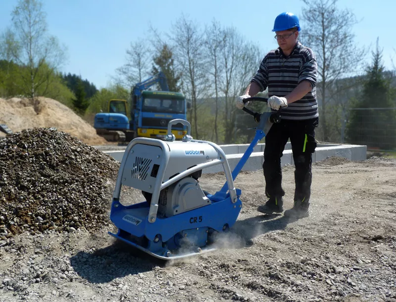 Zagęszczarka rewersyjna 275 kg Weber CR 5 Hd, 550 mm, rozruch ręczny, Honda GX 270