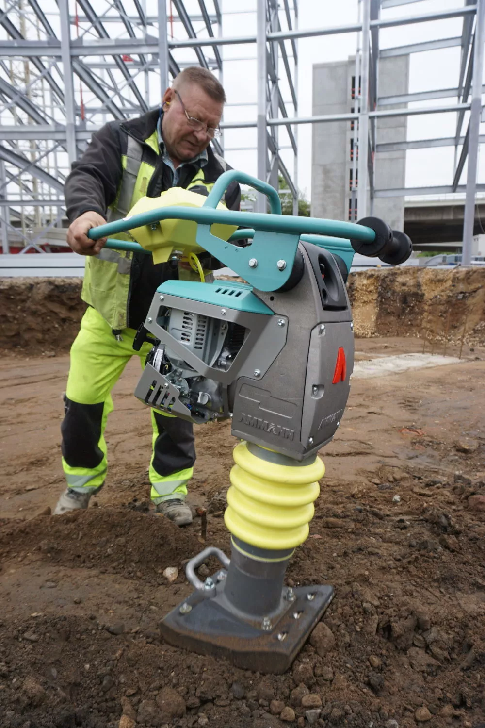 Zagęszczarka stopowa (ubijak) Ammann ATR 60 C