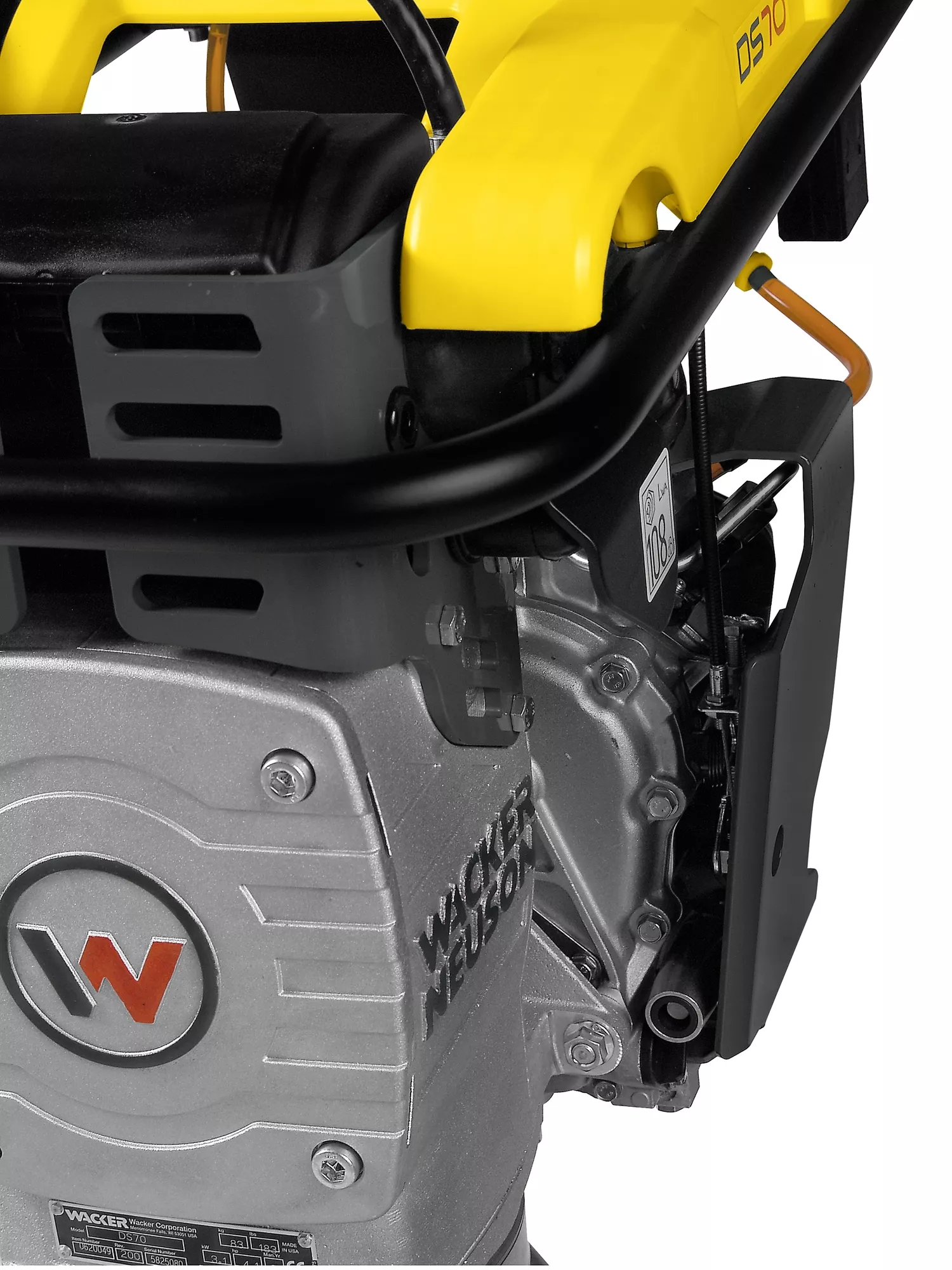 Zagęszczarka stopowa Wacker Neuson DS 70Y (330 mm)  