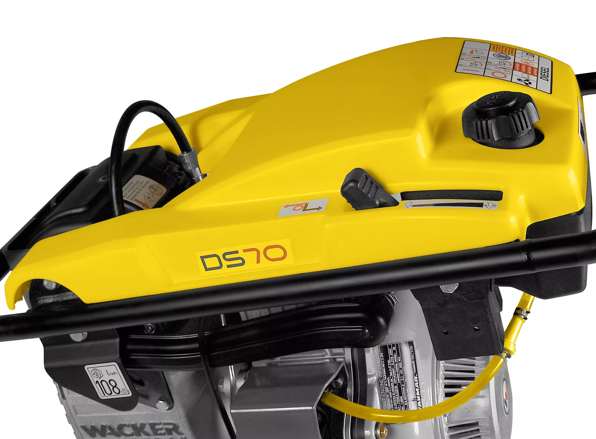 Zagęszczarka stopowa Wacker Neuson DS 70Y (330 mm)  