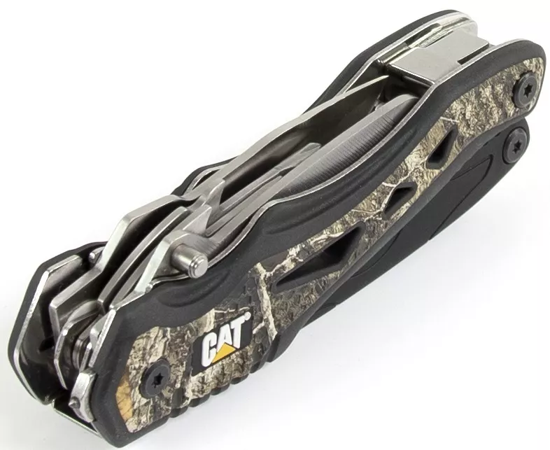 Zestaw Caterpillar 2 szt. Real Tree Camo MultiTool 7w1 i Nóż