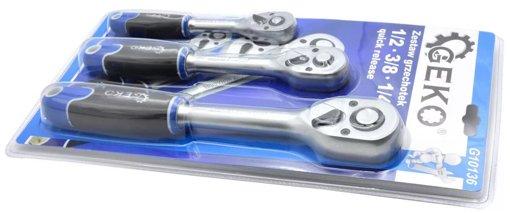 Zestaw grzechotek prostych Geko G10136
