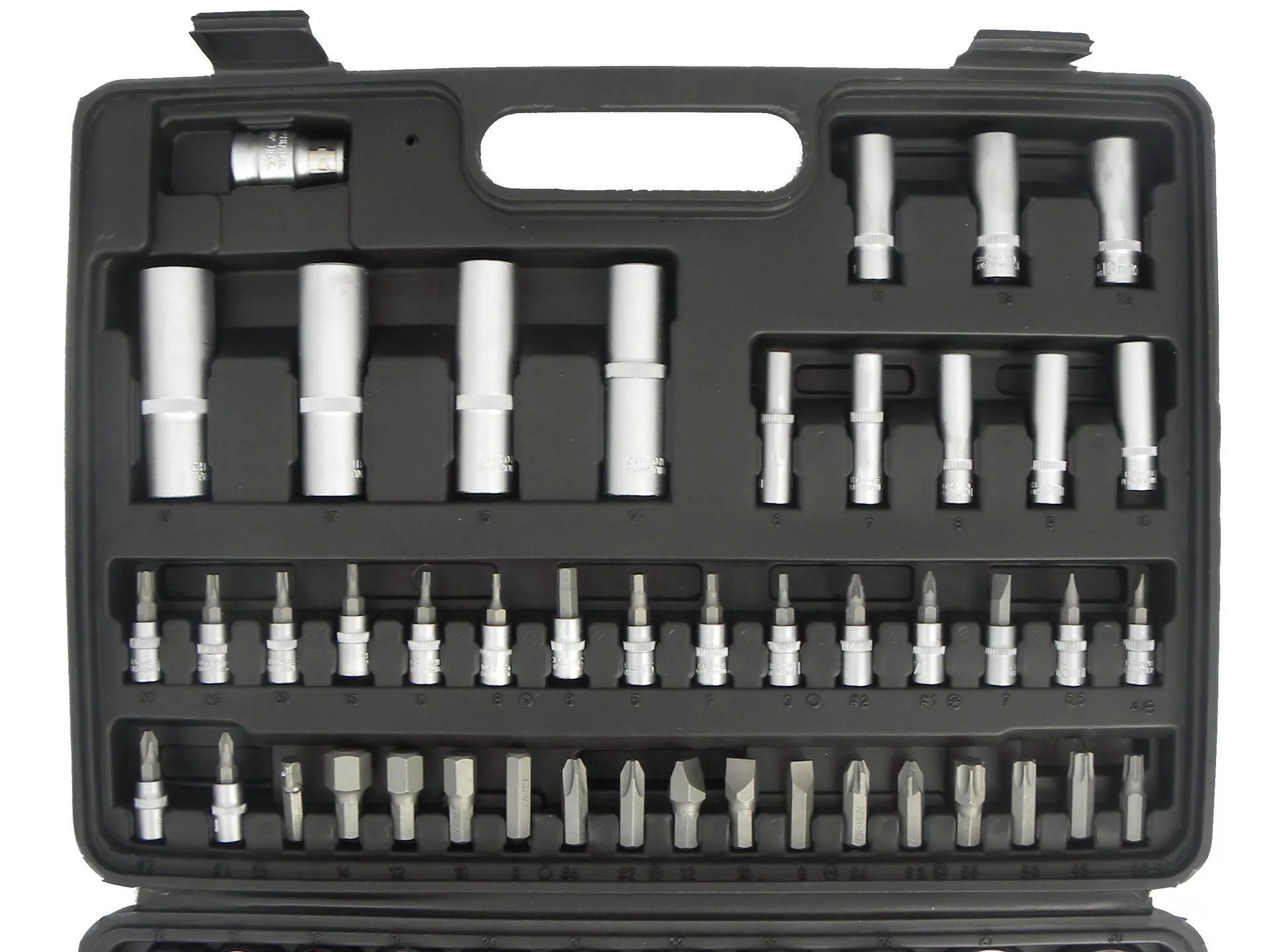 Zestaw kluczy nasadowych Geko G10150 1/4″, 1/2″ | 