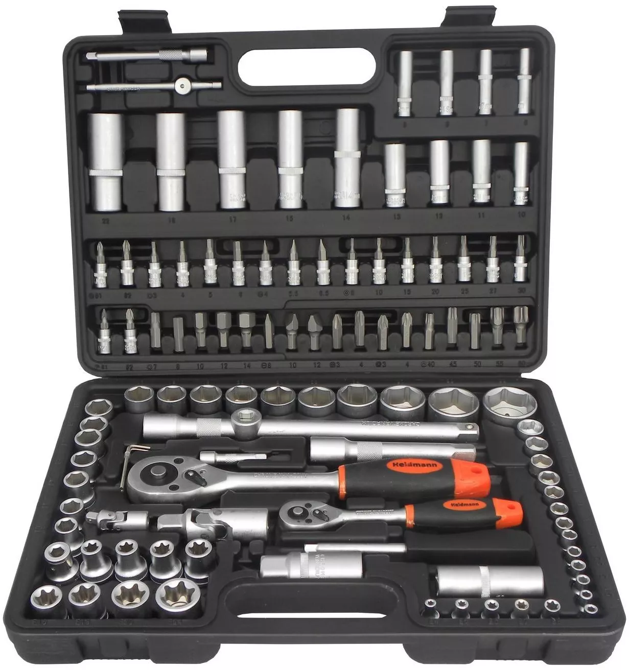 Zestaw kluczy nasadowych Geko G10151 1/4″, 1/2″ | 