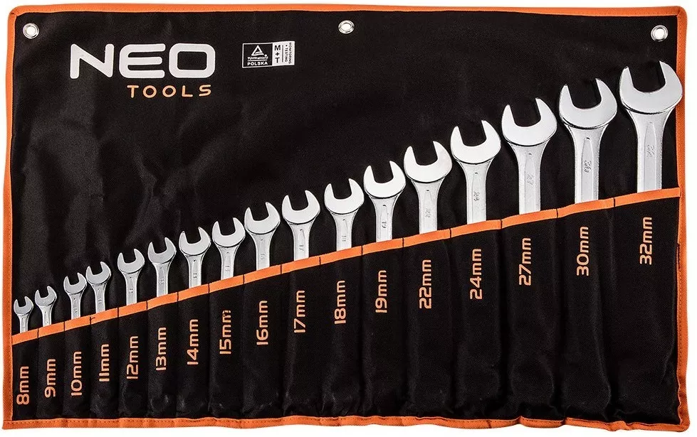 Zestaw kluczy płasko-oczkowych Neo Tools 09-753 | 