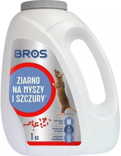 Ziarno na myszy i szczury Bros ND-1769 1kg